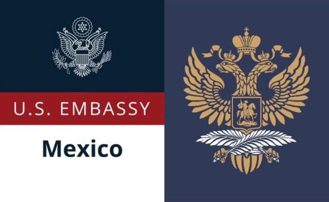 Las embajadas de EU y Rusia en México discutieron en redes sociales por programas de estudio y oportunidades de trabajo en territorio ruso. Foto: X