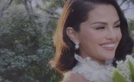 Selena Gomez se casa con vestido de novia Ralph Lauren de ensueño