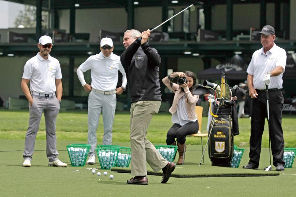 Fue inaugurada la Jack Nicklaus Academy, que cuenta con tiro de práctica, en la que habrá programa para niños. (CARLOS MEJÍA. EL UNIVERSAL)