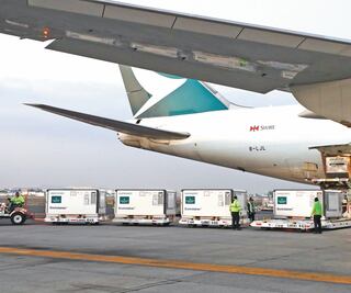 Vienen 2.5 millones de vacunas de EU a México