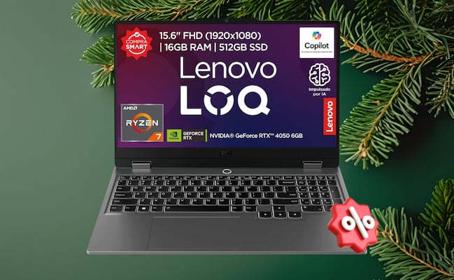 ¿Te llegó el aguinaldo? Esta laptop gamer Lenovo está con descuentazo