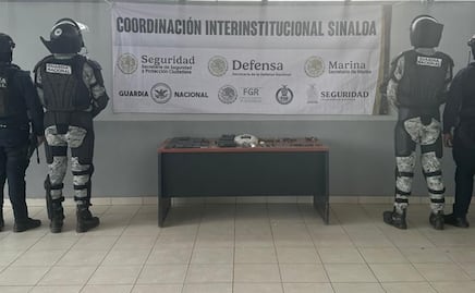 Realizan operativo de revisión en penal de Angostura, Sinaloa; hallan armas, celulares y drogas