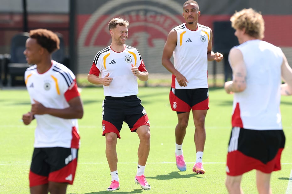 Selección de Alemania en entrenamiento, de cara a su debut en el Mundial de 2026 - Foto: AFP