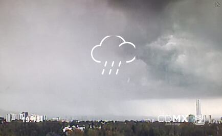 Llueve en 10 delegaciones de CDMX