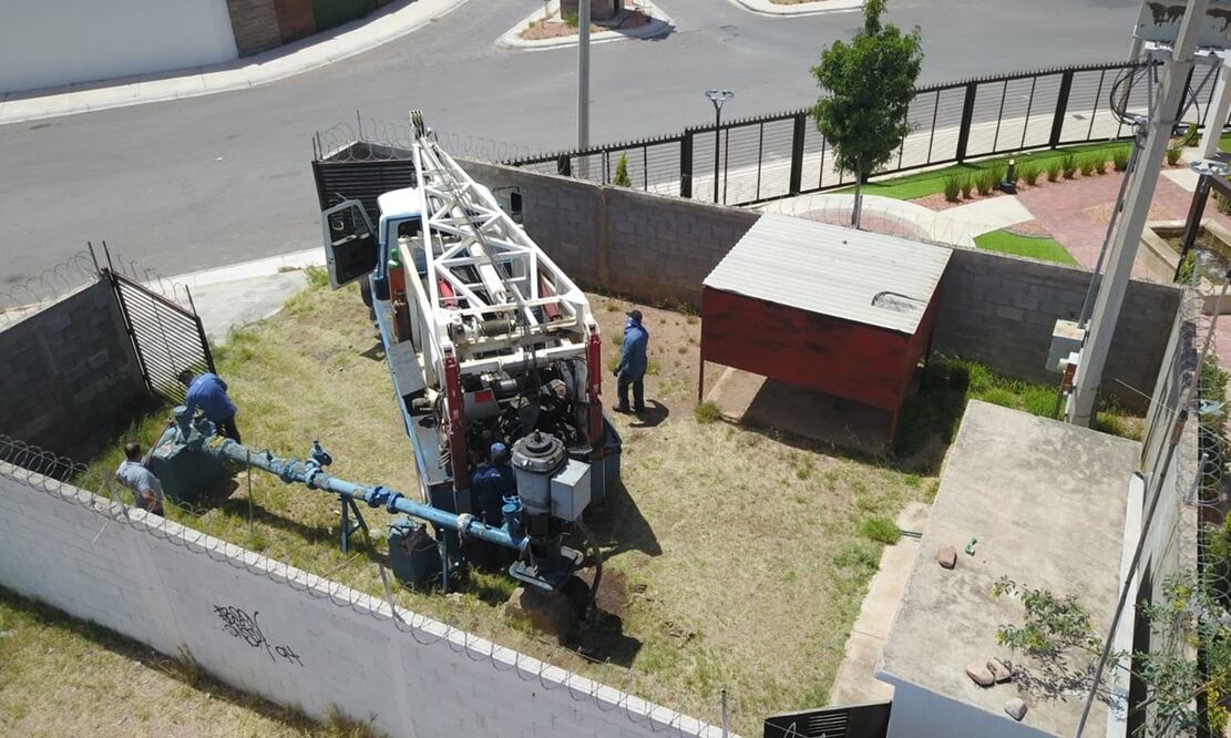 Uno de los pozos afectados. FOTO: Especial/ EL UNIVERSAL/