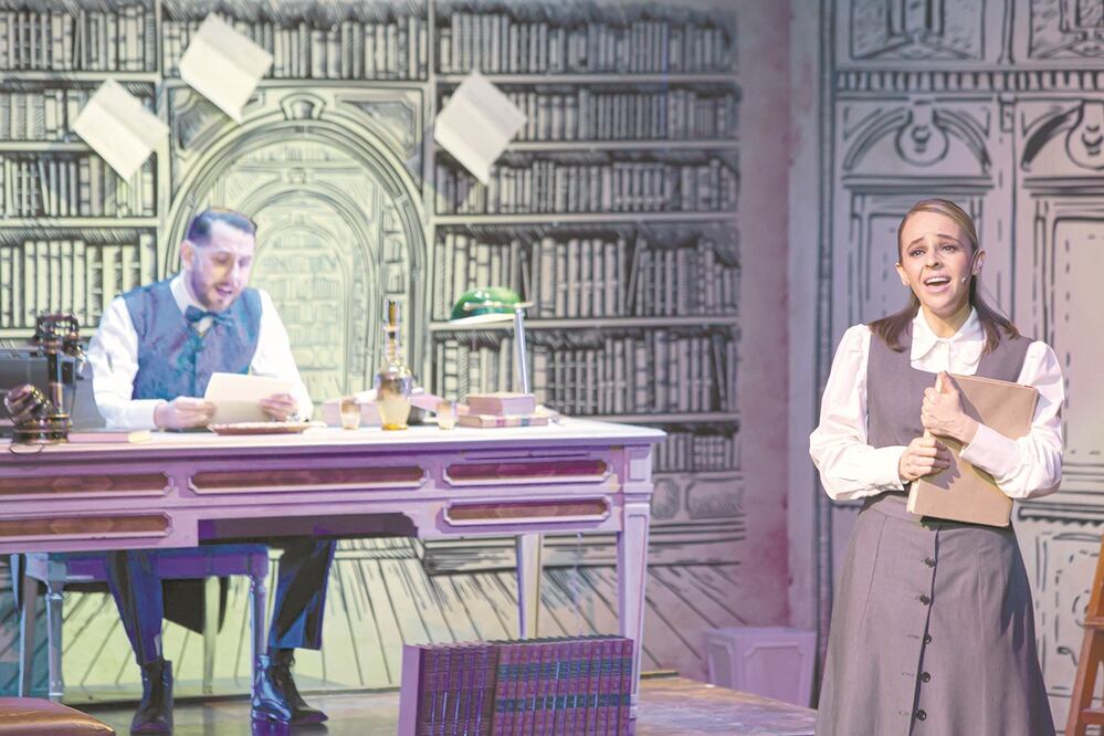 La puesta en escena trata sobre una huérfana y un benefactor. Foto: PINPOINT