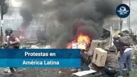 Frustración: toman las calles de América Latina