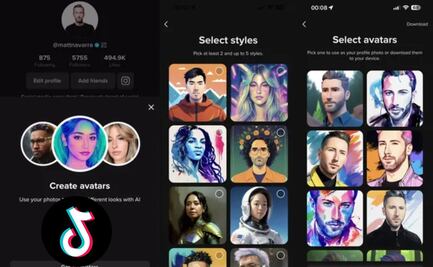 TikTok permitirá crear avatares mediante IA