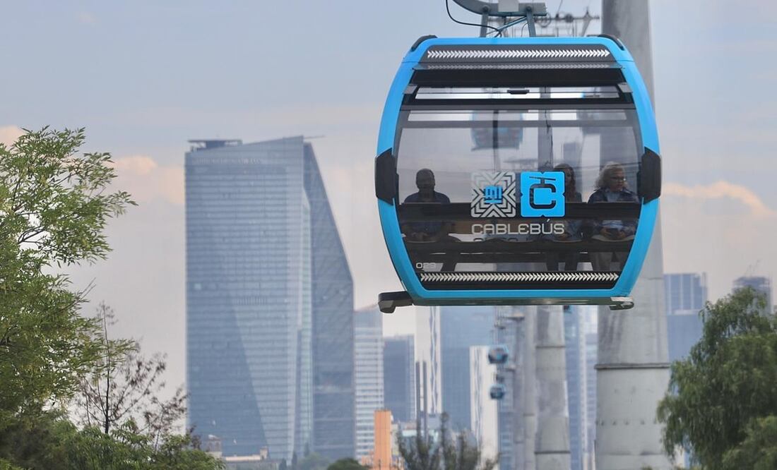 Usuarios de la nueva Línea 3 del Cablebús reducen sus tiempos de traslado hasta en un 50%. Foto: Berenice Fragoso
