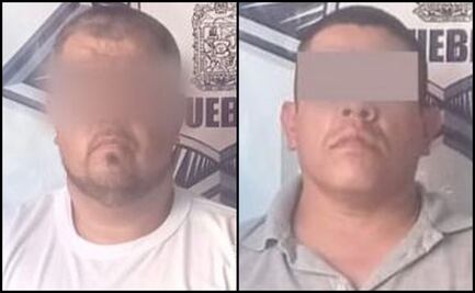 Detienen en Puebla a dos presuntos funcionarios de Veracruz con cartuchos útiles