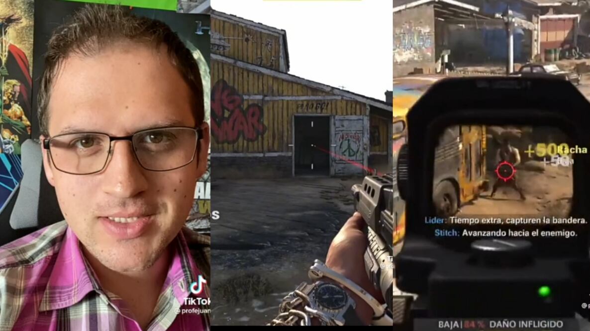 El profe Juanji comparte contenido sobre la vida de un docente, momentos divertidos en clase y videojuegos. Foto: TikTok @profejuanji