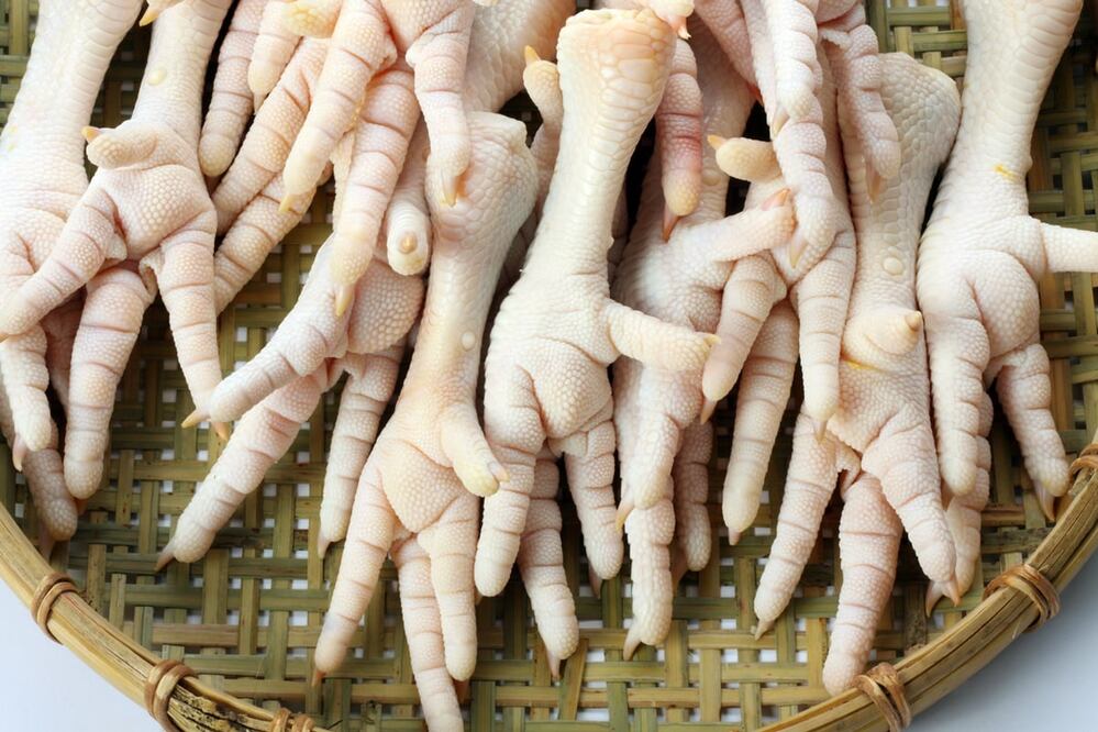 Las patas de pollo son fuente de colágeno / Foto: iStock