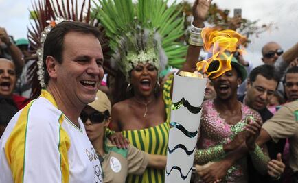 La antorcha llegó a Río 2016