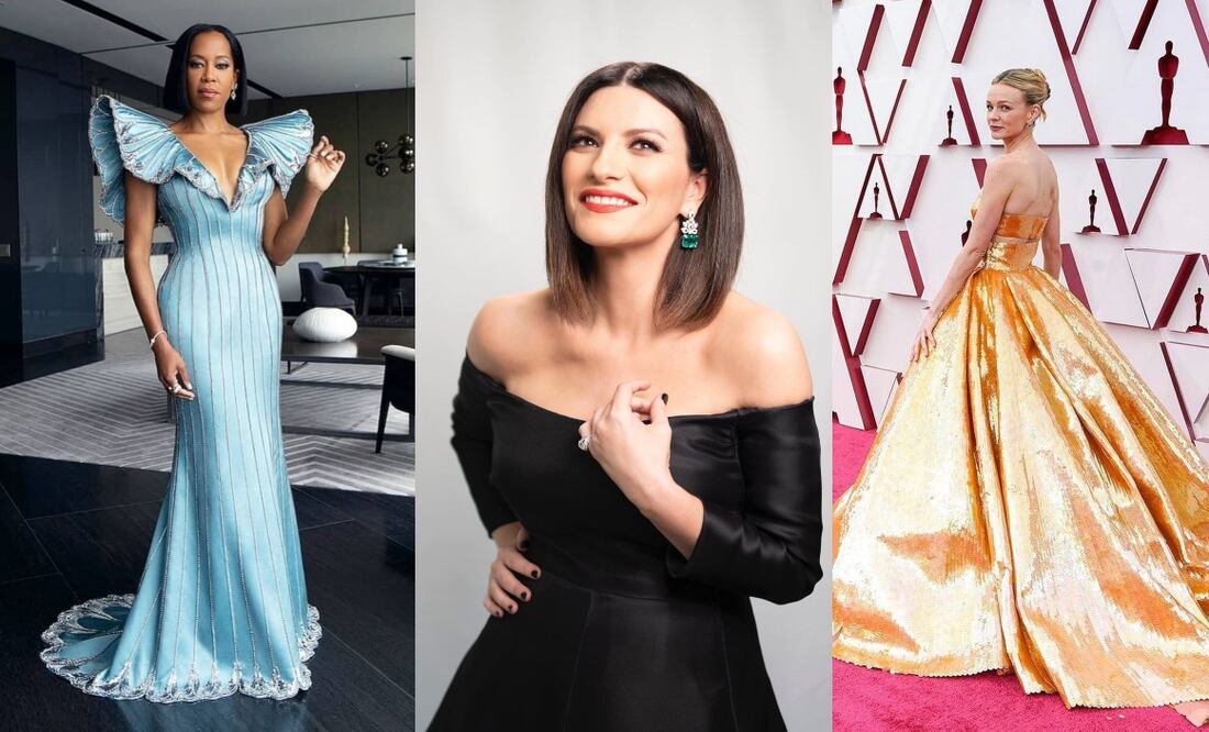 El cine y la moda fueron uno solo esta noche llena de glamour y los looks más cool de las celebrities del momento / Fotos: Instagram @oscars.awards.2021 | @louisvuitton | @laurapausini