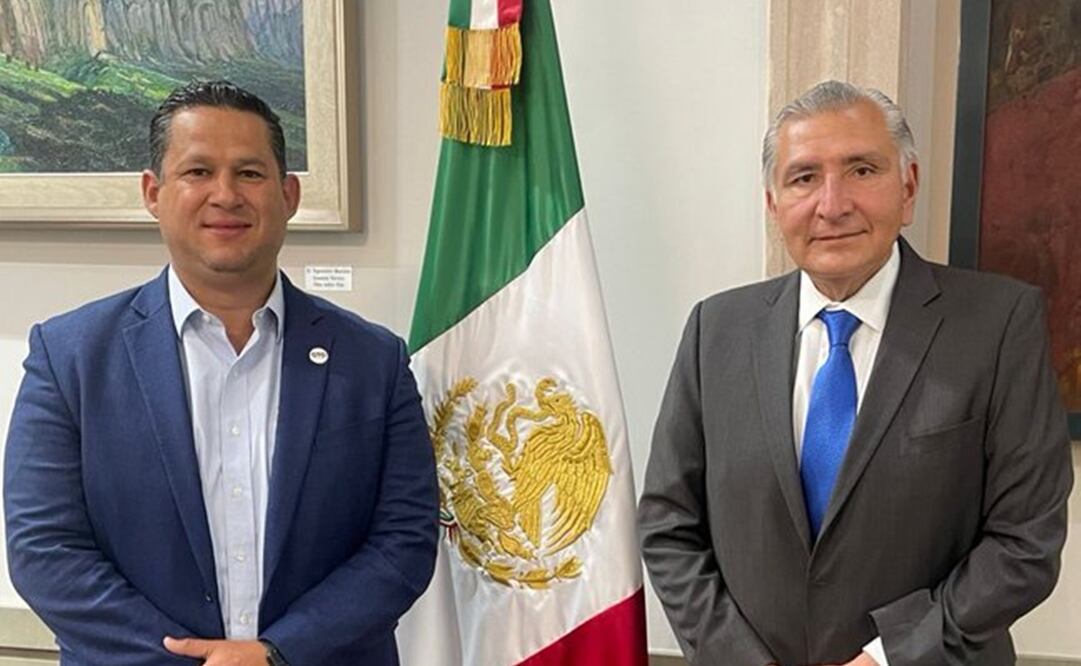 El mandatario estatal detalló que, en una reunión en la Ciudad de México, el secretario Adán Augusto propuso ir a la zona de Celaya. Foto: Twitter @diegosinhue