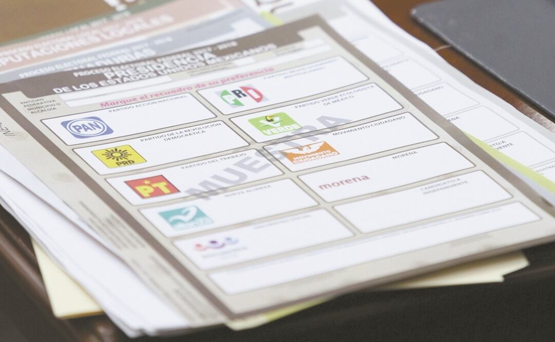 De los 11 partidos que contienden por diputaciones federales, cinco partidos han presentado más de 90% de los currículos, dijo la ONG. Foto: ARCHIVO EL UNIVERSAL