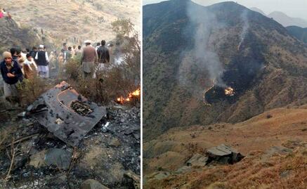 Recuperan 36 cadáveres del avión siniestrado en Pakistán