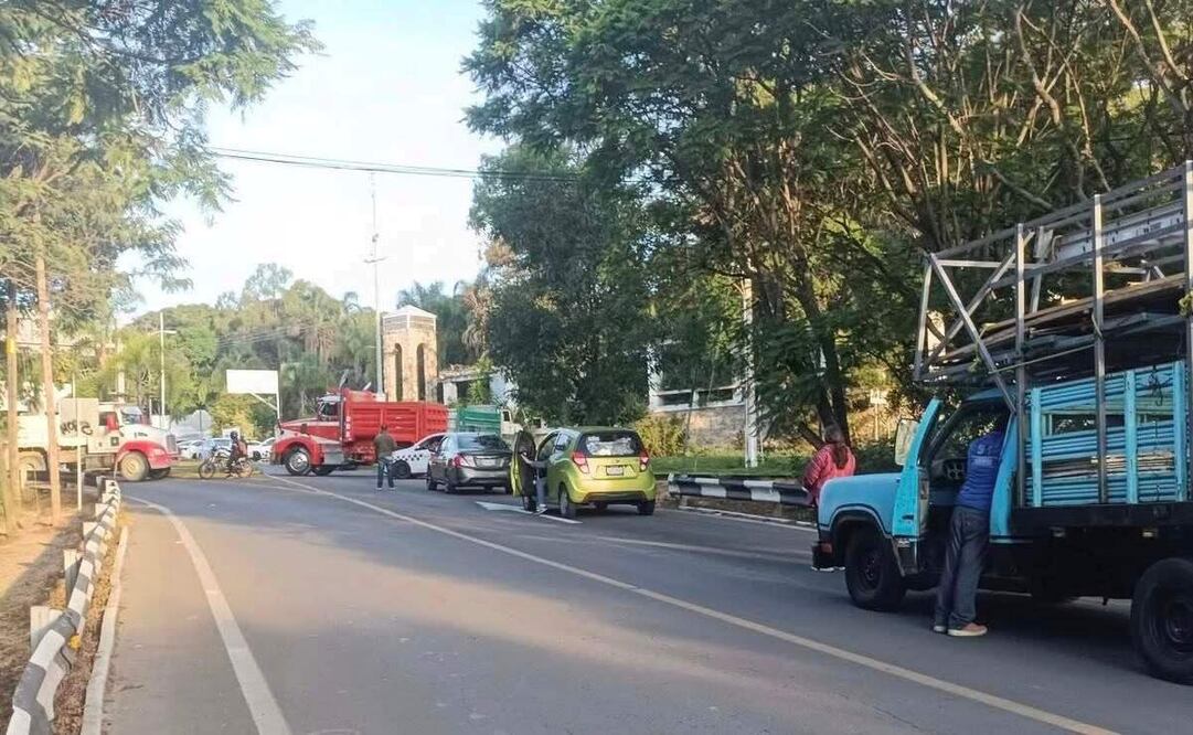 Bloqueos por Operativo Liberación en el Edomex (22/07/2025). Foto: Especial