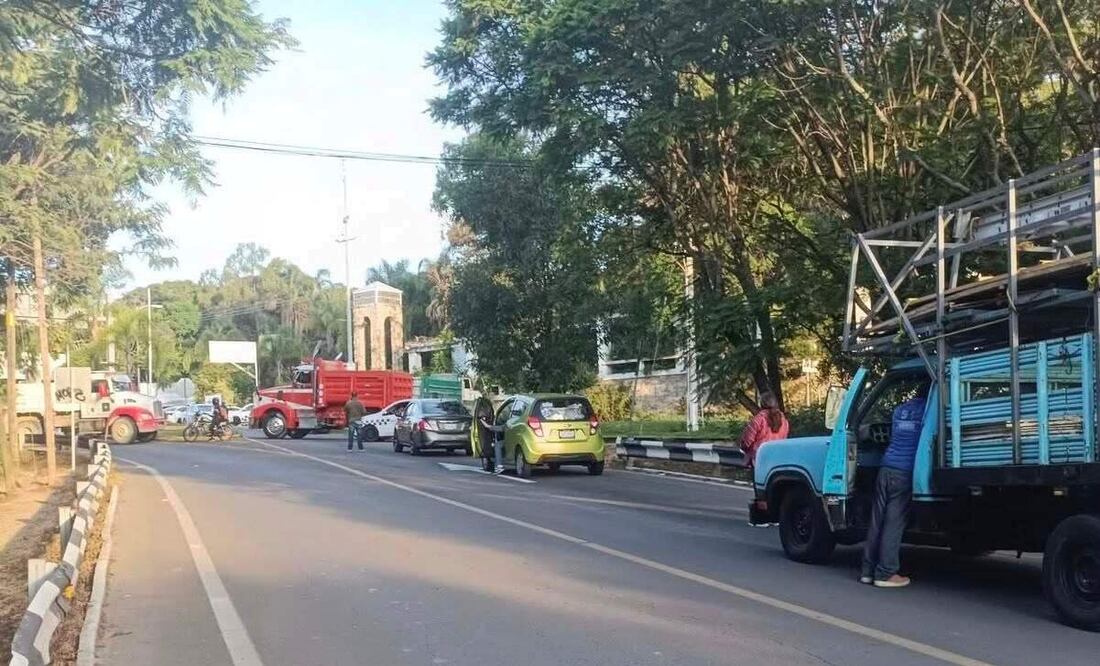 Bloqueos por Operativo Liberación en el Edomex (22/07/2025). Foto: Especial