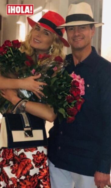 "Es el novio más caballeroso que he tenido": Tania Ruiz sobre EPN