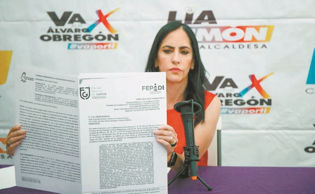 Lía Limón interpondrá una denuncia por difamación. Foto: ESPECIAL