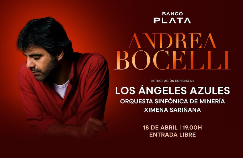 Banco Plata y Andrea Bocelli en el Zócalo: accesos, cómo llegar y todo lo que debes saber del concierto con Los Ángeles Azules