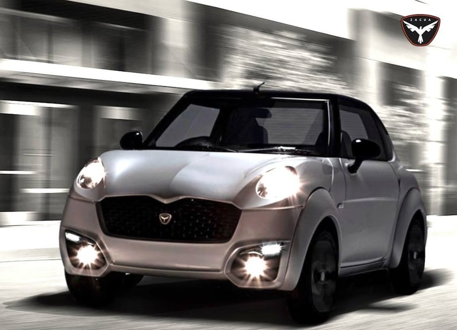Zacua electric car - Photo: Taken from Zacua's Facebook profile