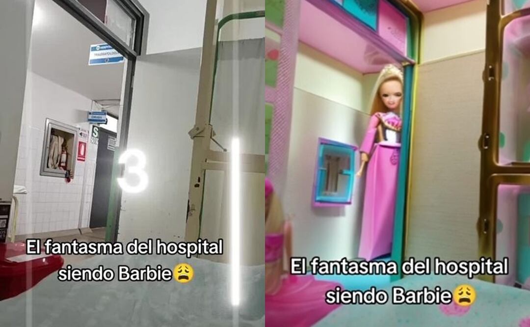 Barbie fantasma. Fuente: Producción El Universal