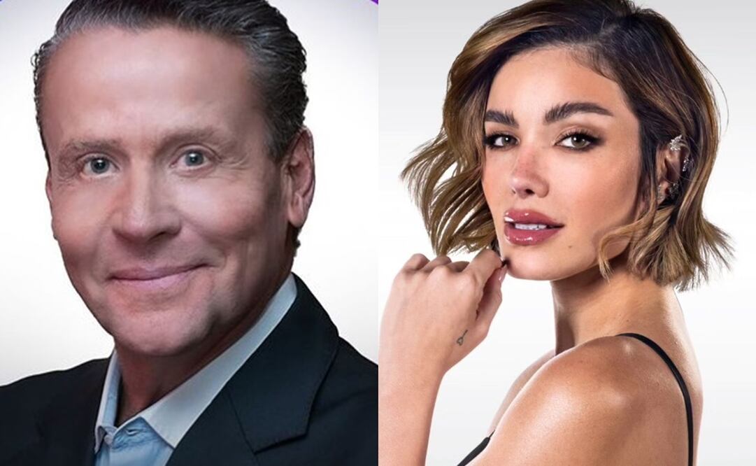 En la fotografía se observa a Alfredo Adame y Aleska Génesis. Fotos: Vía Instagram "La casa de los famosos".