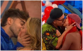 Los besos que destaparon atracción entre 4 integrantes de "La casa de los famosos"