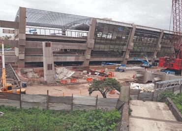 Avanza construcción de la terminal Observatorio