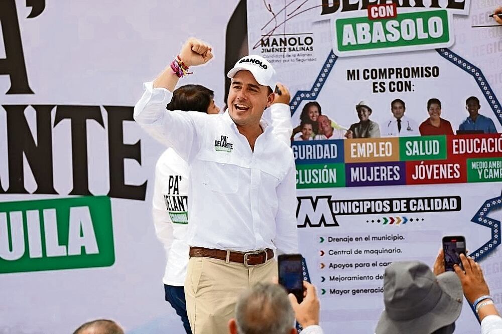 Manolo Jiménez Salinas, candidato a gobernador de la Alianza Ciudadana por la Seguridad, dijo que la salud es su prioridad.
