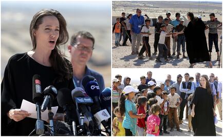 Angelina Jolie pide que termine la guerra en Siria