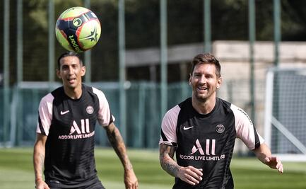 Así fue el primer entrenamiento de Lionel Messi con el PSG