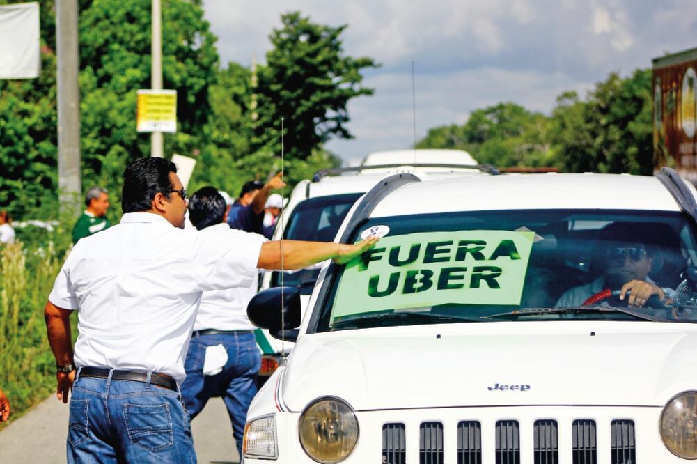 Uber dejó de trabajar provisionalmente en el estado en diciembre pasado, pero buscaba regresar el primer trimestre de este año. (ARCHIVO EL UNIVERSAL)