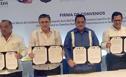 Saluda CNDH diálogo entre maestros y Gobernación