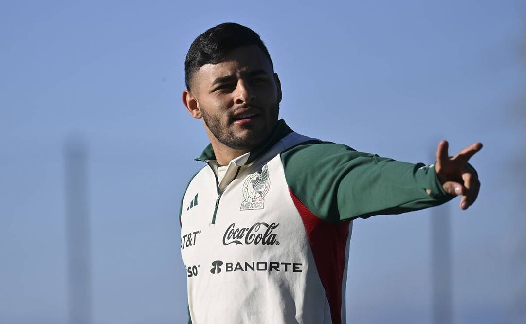 El delantero de las Chivas con la Selección Mexicana / Foto: Archivo - EL UNIVERSAL