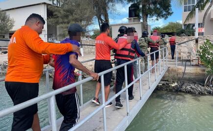 Rescata Marina a 28 jóvenes que iban a Topolobampo, Sinaloa; la mayoría son menores de edad