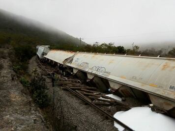 Descarrilan tren para robar su carga en Veracruz