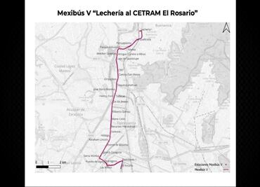 La próxima Línea 5 del Mexibús conectará con el Cetram El Rosario y el Tren Suburbano