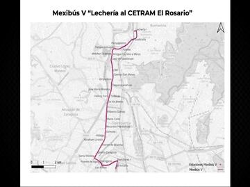 La próxima Línea 5 del Mexibús conectará con el Cetram El Rosario y el Tren Suburbano
