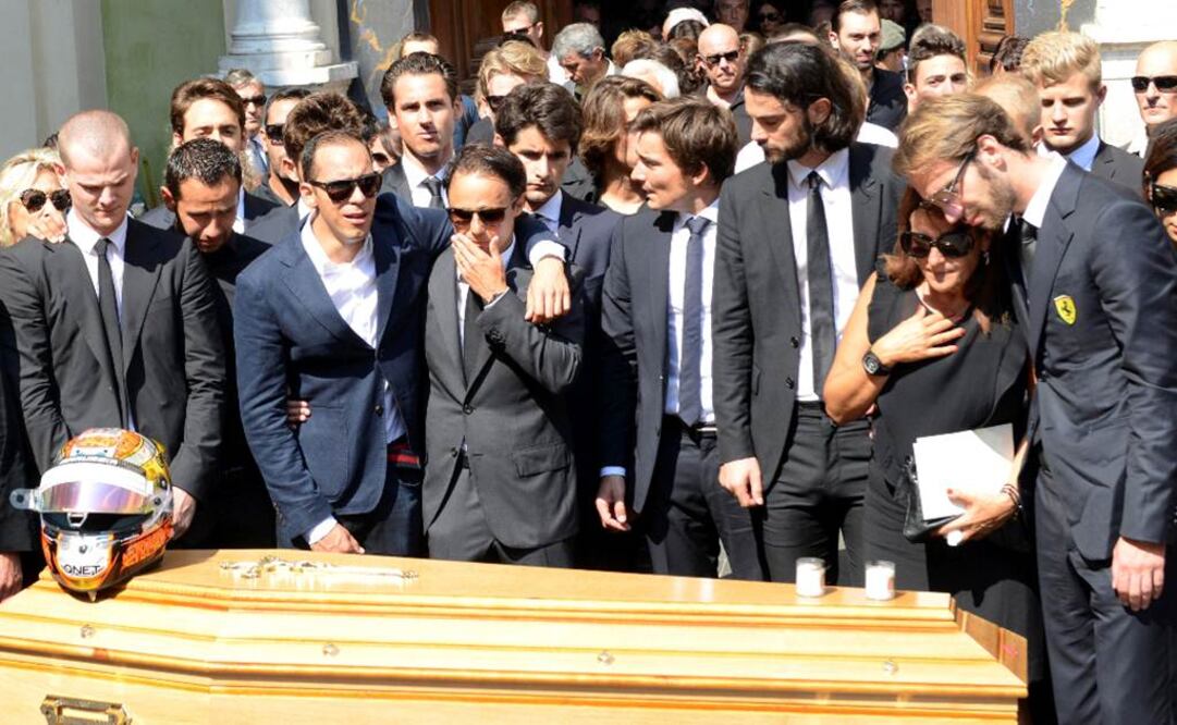 Amigos y Familiares despidieron a Jules Bianchi. Reuters