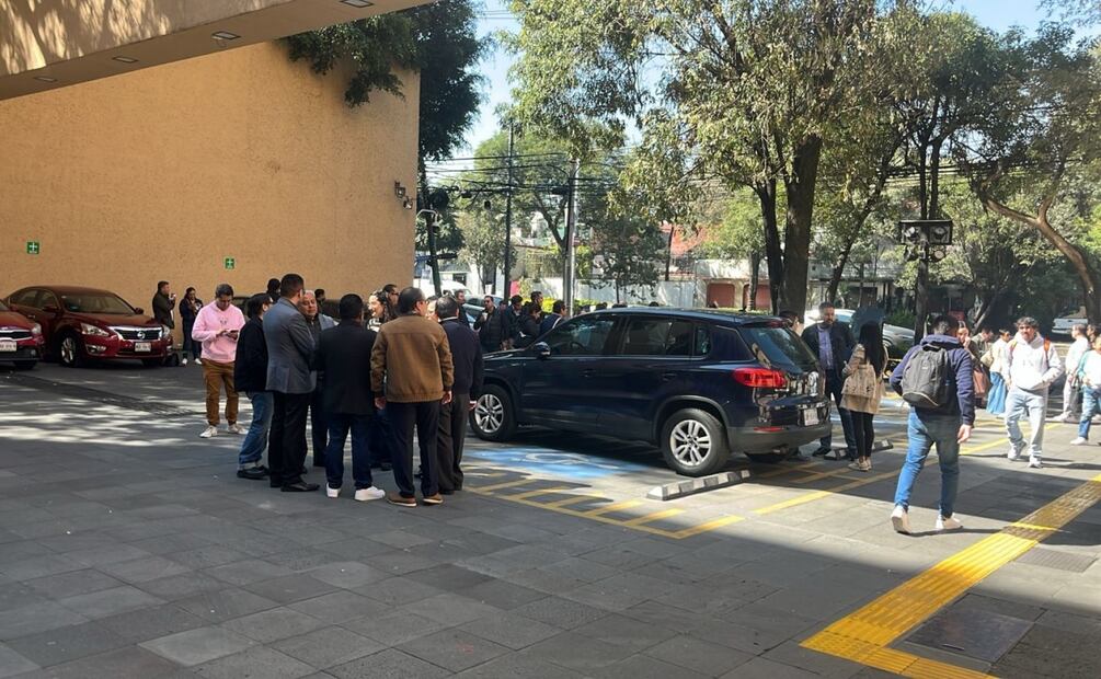 Trabajadores del Poder Judicial hacen paro de labores en varias sedes del país (31/10/2025). Foto: Manuel Espino / EL UNIVERSAL