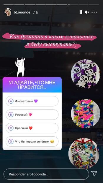 Clavadista olímpica hace votación en Instagram para elegir su traje de baño