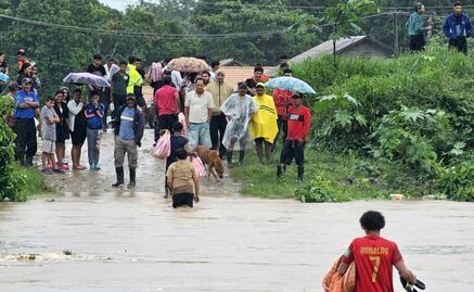 Tormenta tropical Sara toca tierra en Belice; dejó un muerto y 50 mil afectados en Honduras