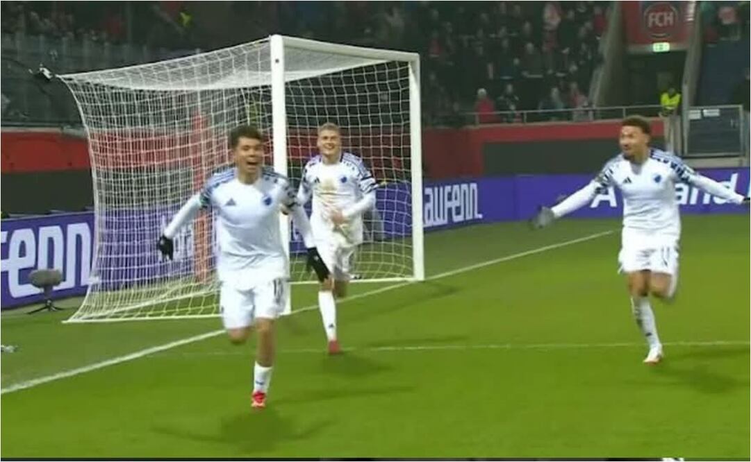 FOTO: ESPECIAL - Rodrigo Huescas marca en la Conference League; le da el pase a la siguiente ronda a su equipo