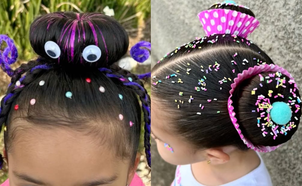 Peinados locos para el Día del Niño 2026. Foto: Captura de video