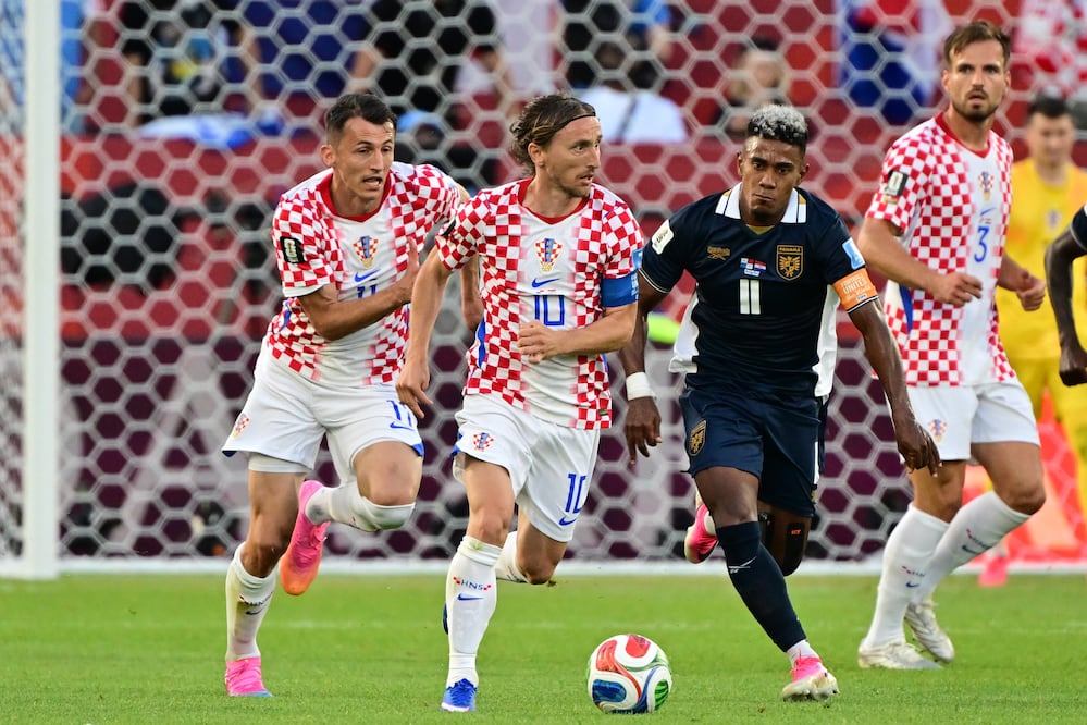 Luka Modric con la selección de Croacia, durante la Fase de Grupos del Mundial de 2026 - Foto: EFE