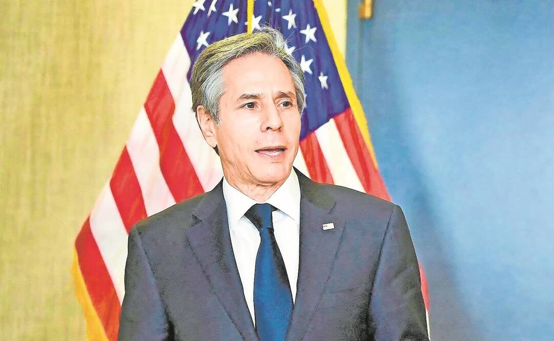 Piden al secretario de Estado Antony Blinken mano dura. Foto: Archivo/ EL UNIVERSAL.