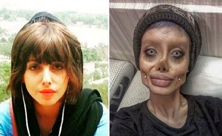 La verdad detrás de la Angelina Jolie iraní